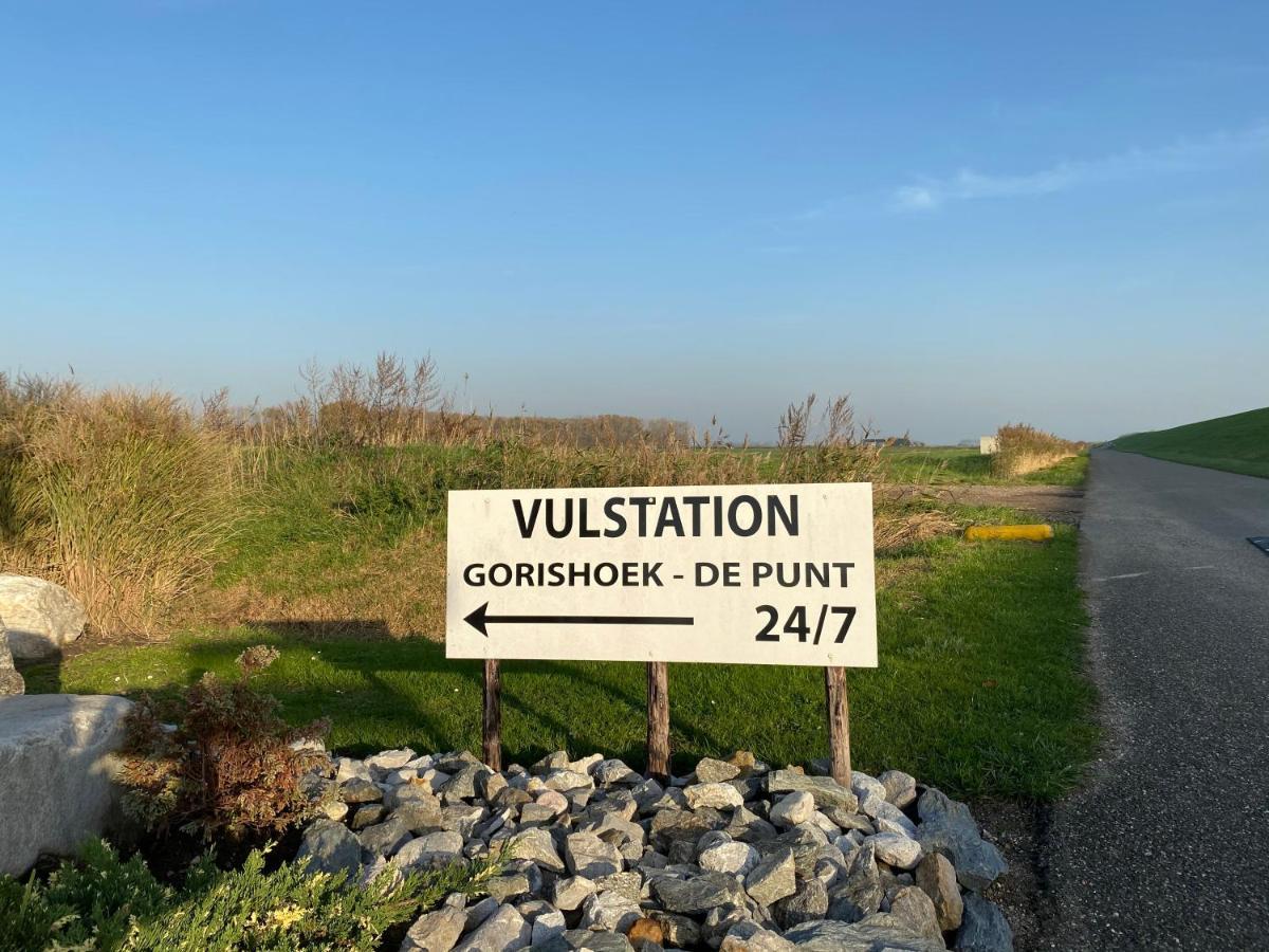 Bungalow Scheldezicht In Zeeland Dicht Bij Zee Scherpenisse Esterno foto