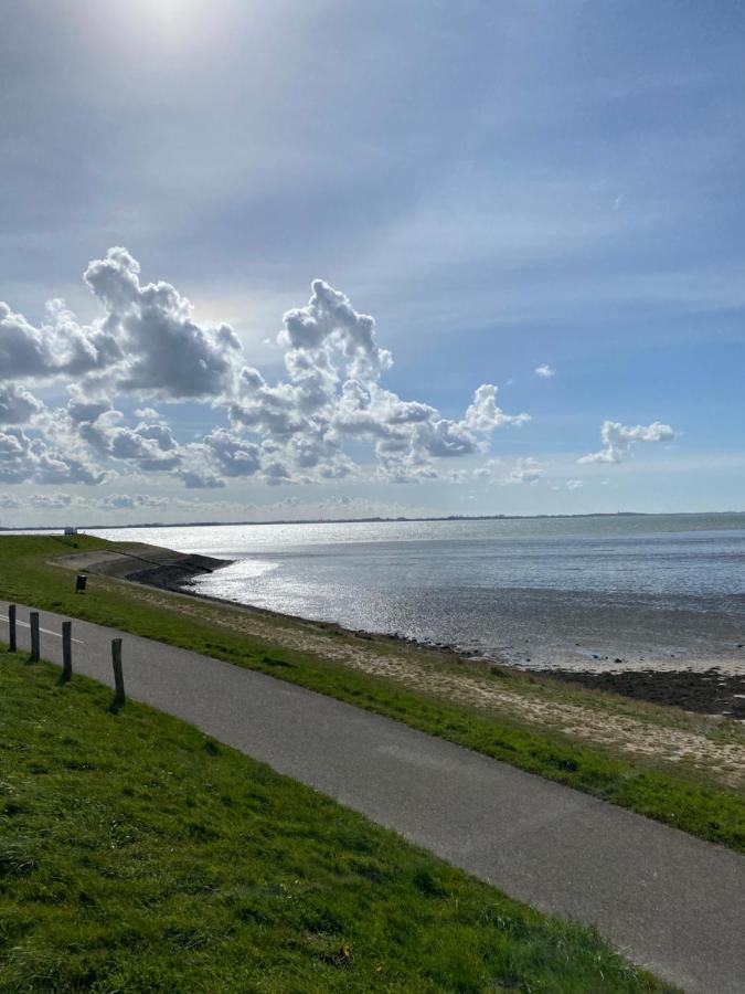 Bungalow Scheldezicht In Zeeland Dicht Bij Zee Scherpenisse Esterno foto