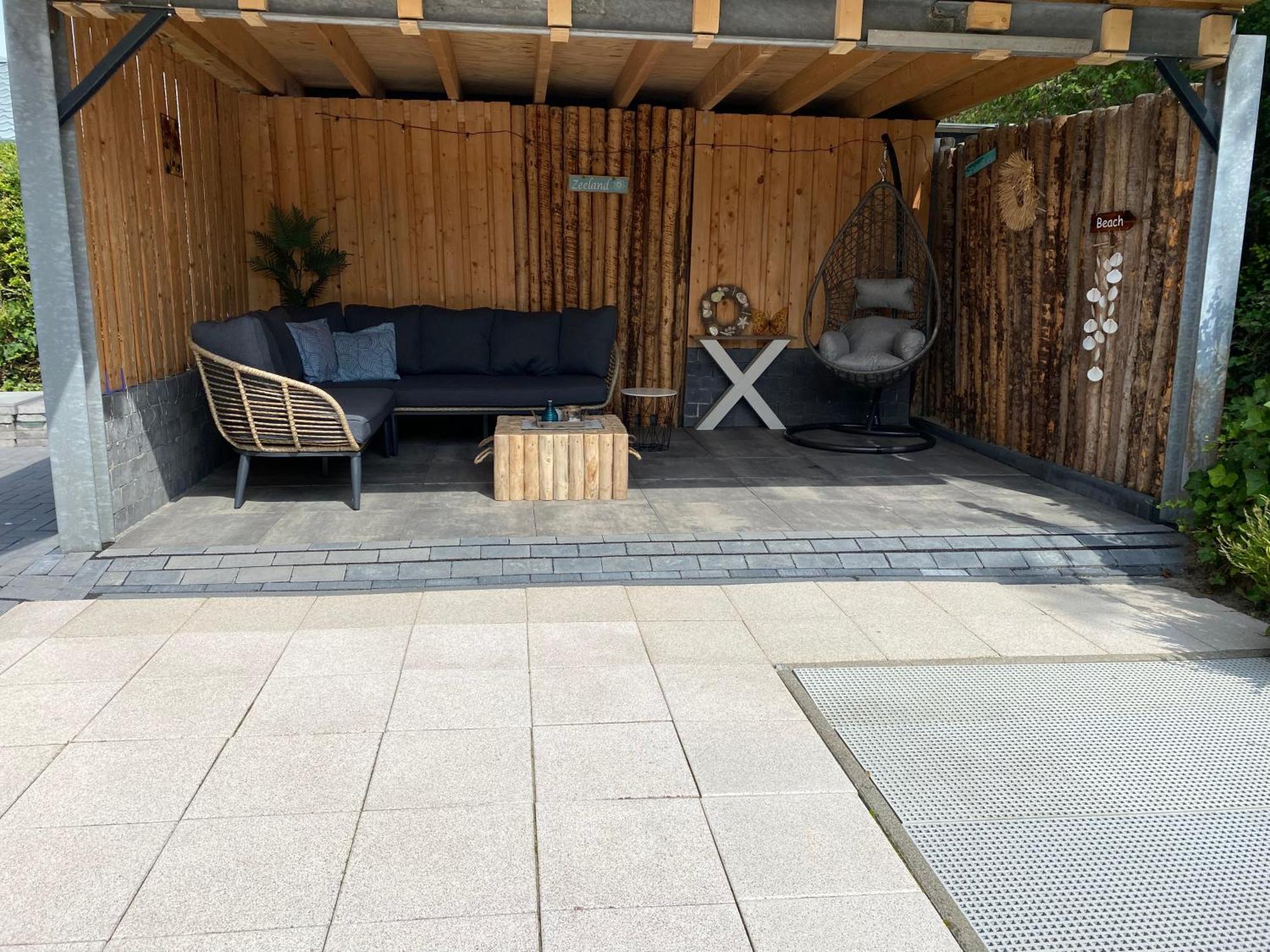 Bungalow Scheldezicht In Zeeland Dicht Bij Zee Scherpenisse Esterno foto